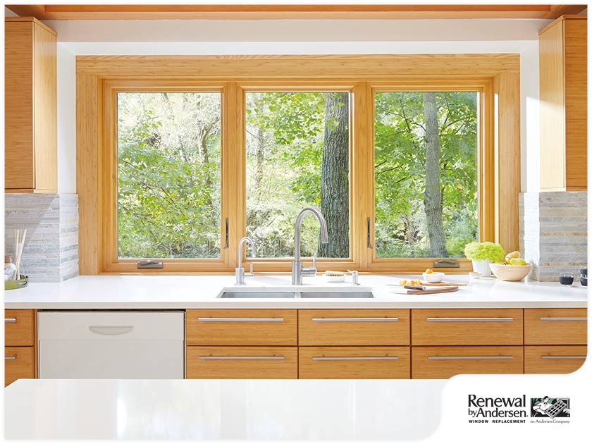 windows in kitchen design